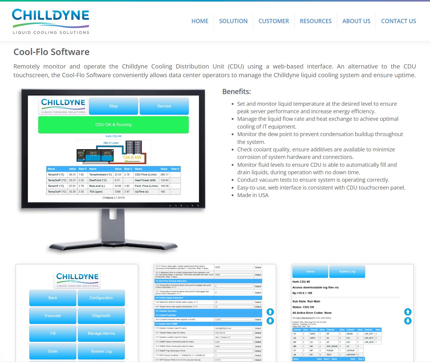 Chilldyne Cool Flo Software