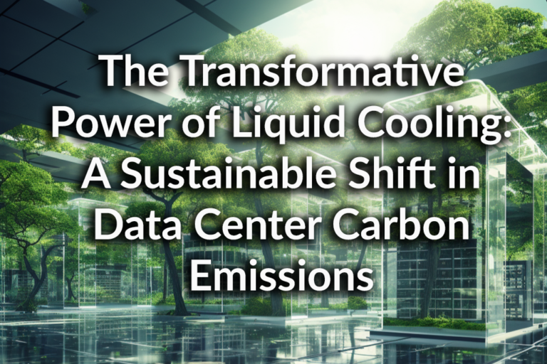 The Transformative Power of Liquid Cooling: A Sustainable Shift in Data Center Carbon Emissions