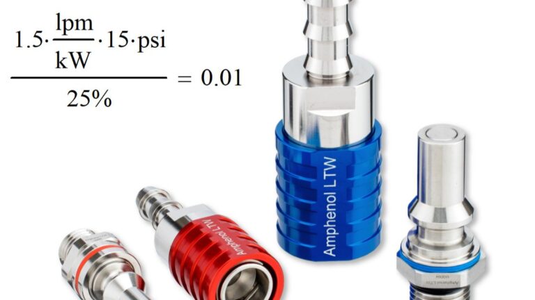 Improving Liquid Cooled Server Efficiency with Larger Connectors and Better Design saves .01 PUE*